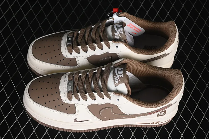 All Categories Nk Air Force 1 Air Force Series Nk Air Force 1 Low Air Force Low Nike Air Force 1'07 Low Year of the Horse Limited White Brown Air Force One Low Casual Shoes XD0028-017